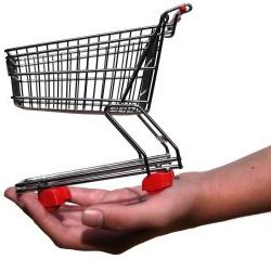 Trolley in a hand